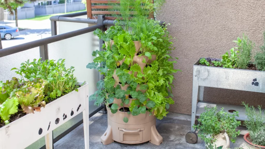 horta horganica em apartamento