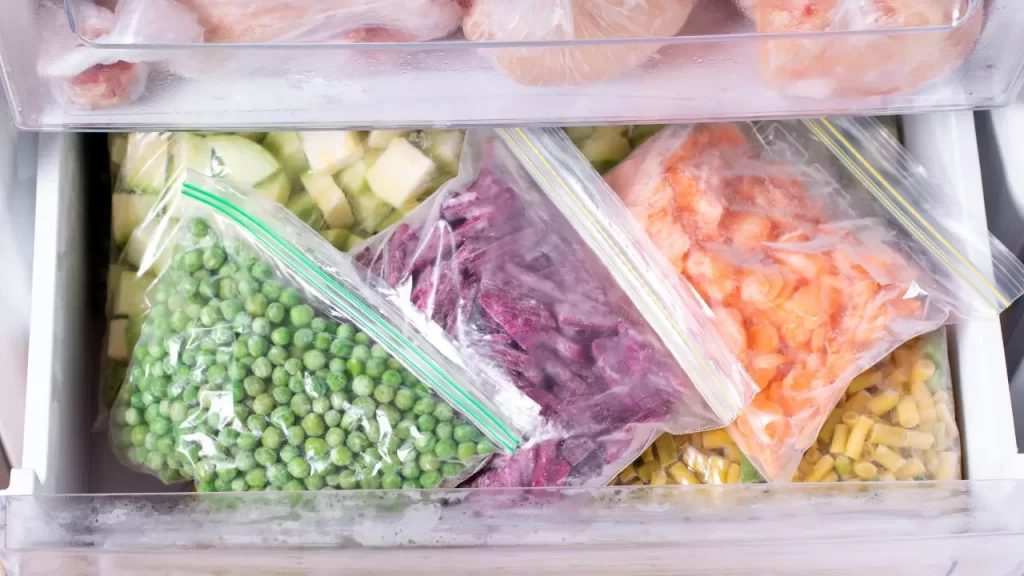como congelar alimentos